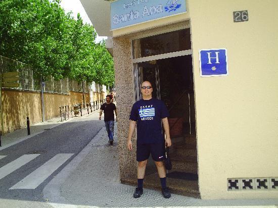 Hostal Santa Ana Lloret de Mar Exterior foto