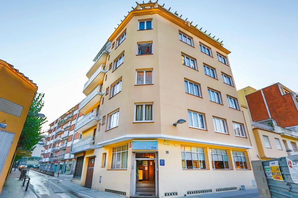Hostal Santa Ana Lloret de Mar Exterior foto